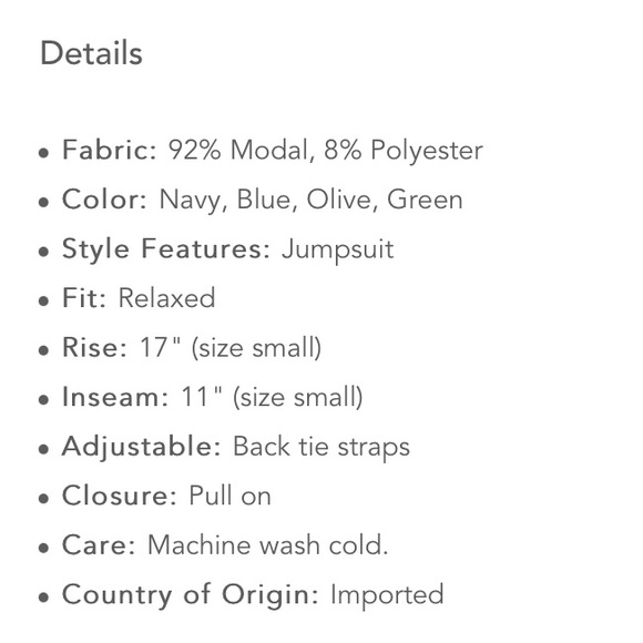 FP Movement Olive Harem Jumpsuit Jumper Romper Overalls - Picture 12 of 13